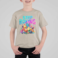 Rock Collector T Shirt For Kid Keep Rocking Geologist
