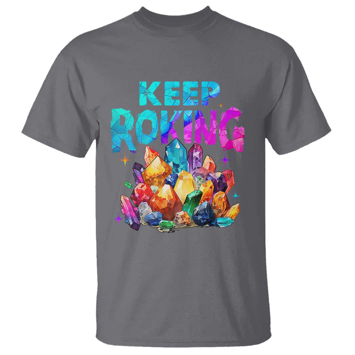 Rock Collector T Shirt Keep Rocking Geologist