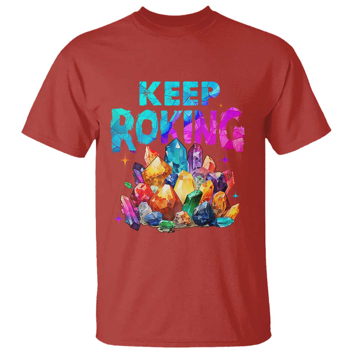 Rock Collector T Shirt Keep Rocking Geologist