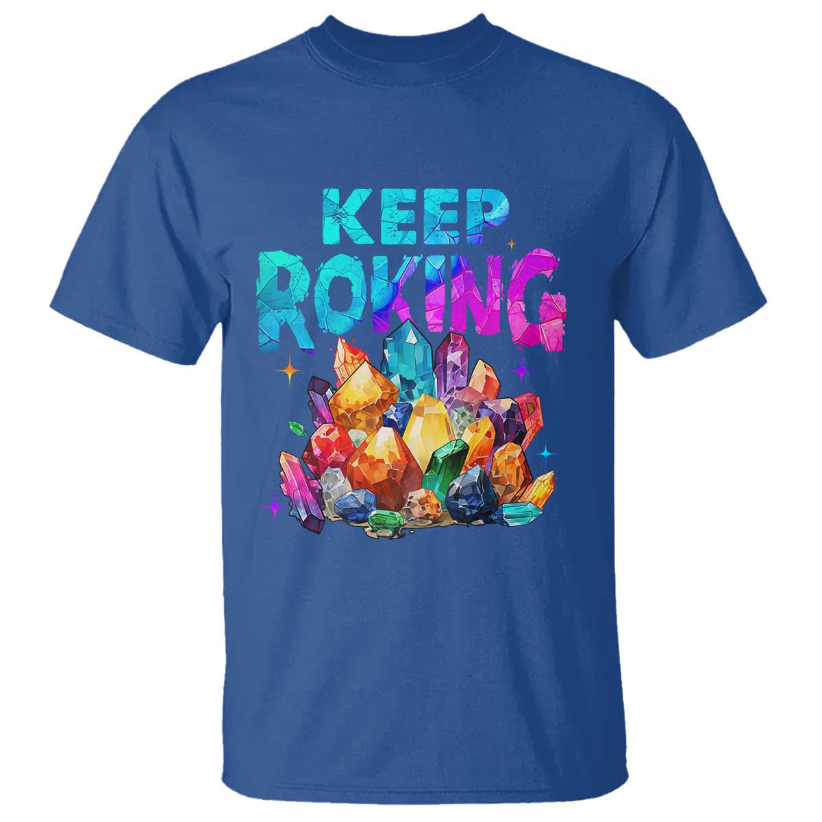 Rock Collector T Shirt Keep Rocking Geologist
