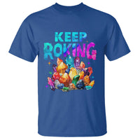 Rock Collector T Shirt Keep Rocking Geologist