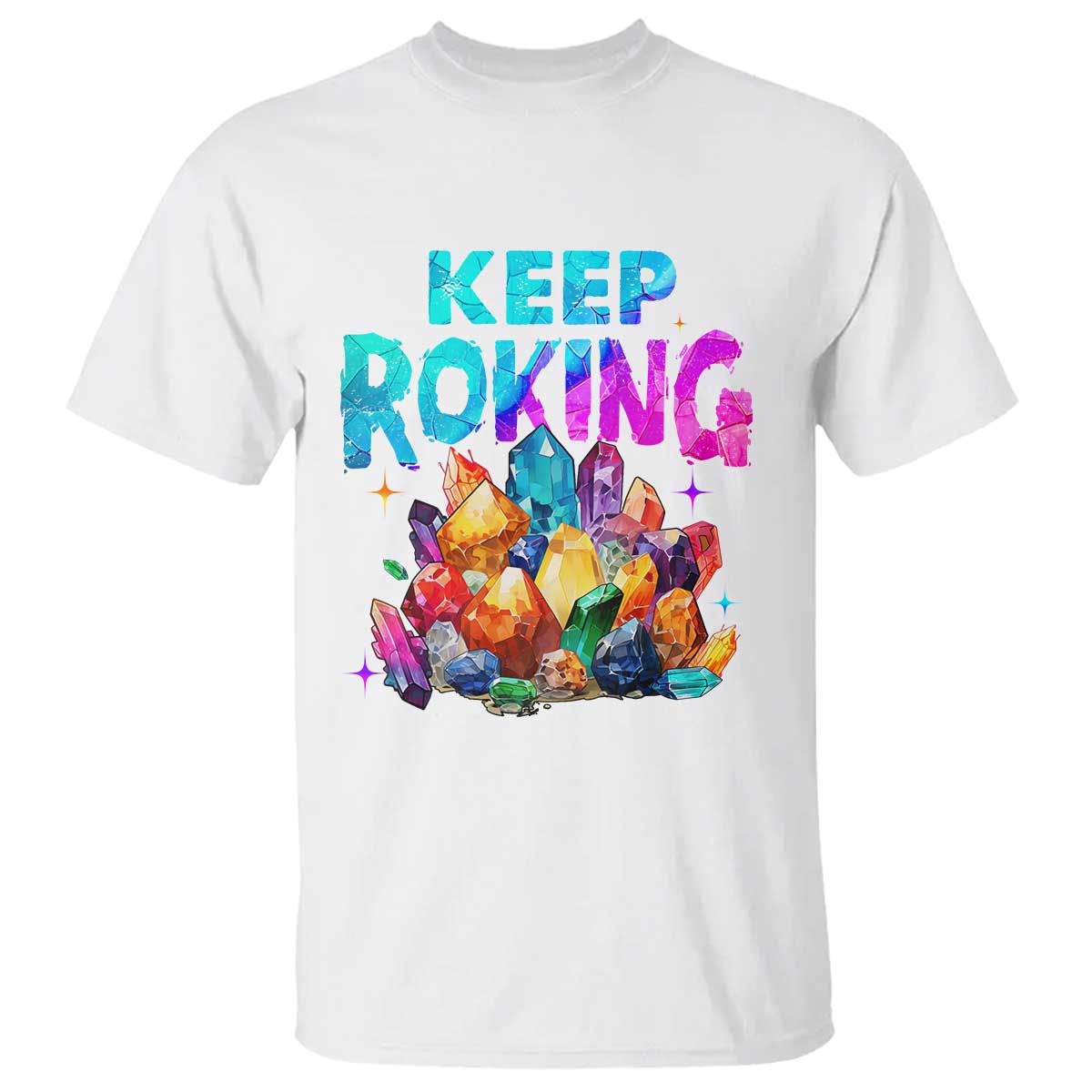 Rock Collector T Shirt Keep Rocking Geologist