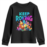 Rock Collector Youth Sweatshirt Keep Rocking Geologist