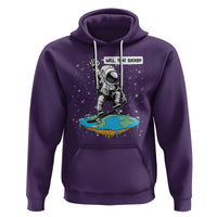 Funny Outer Space Hoodie Flat Earth Astronaut Well That Sucks - Wonder Print Shop