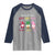 Happy Valentines St Patrick Easter Day Gnomies Raglan Shirt