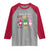 Happy Valentines St Patrick Easter Day Gnomies Raglan Shirt