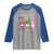 Happy Valentines St Patrick Easter Day Gnomies Raglan Shirt