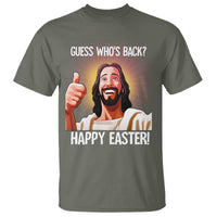 Easter Day T Shirt Guess Who's Back Funny Jesus Meme - Wonder Print Shop