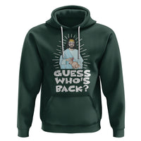 Easter Day Hoodie Guess Who's Back Funny Jesus Bunny - Wonder Print Shop
