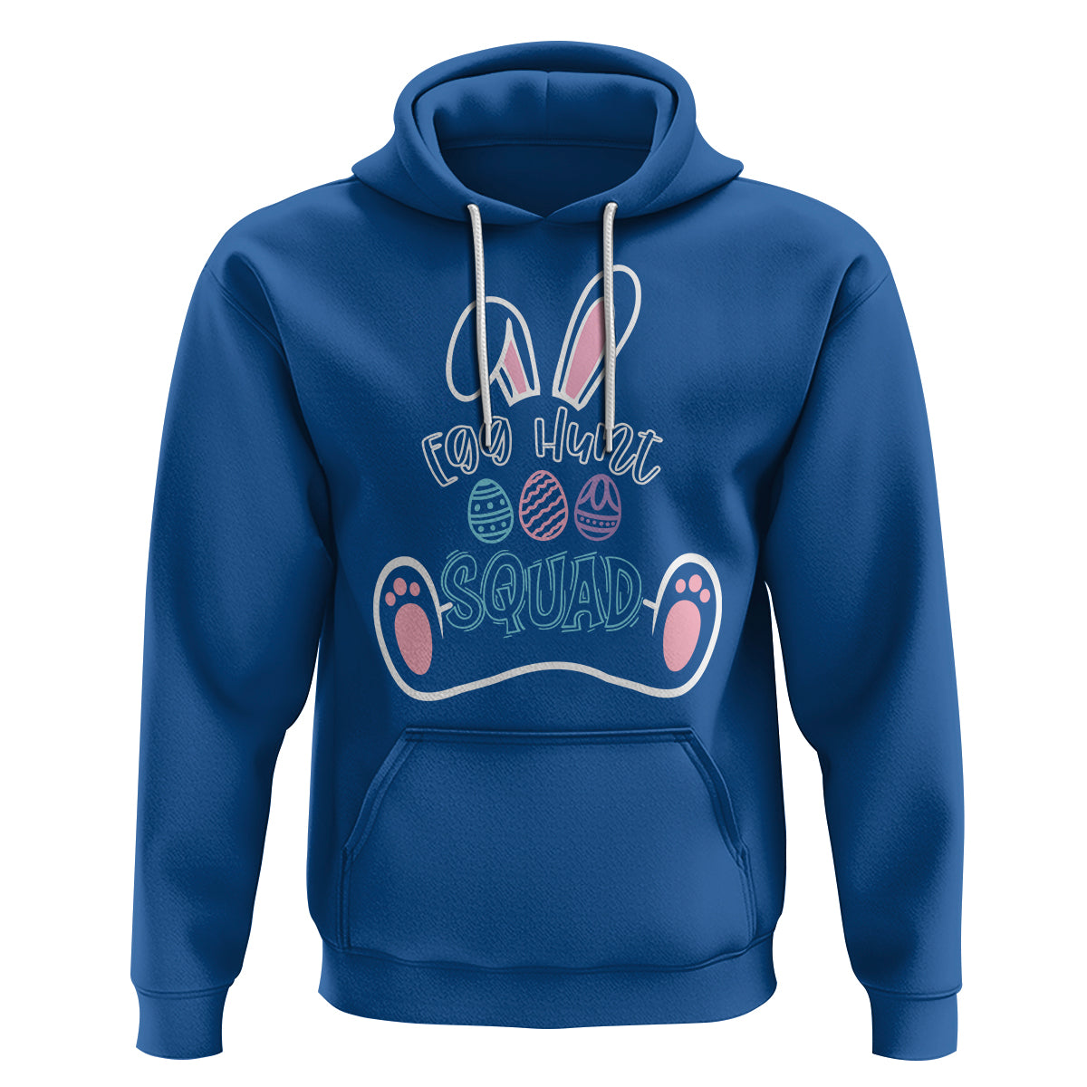 Easter Day Hoodie Egg Hunt Squad Funny Hunting Season - Wonder Print Shop