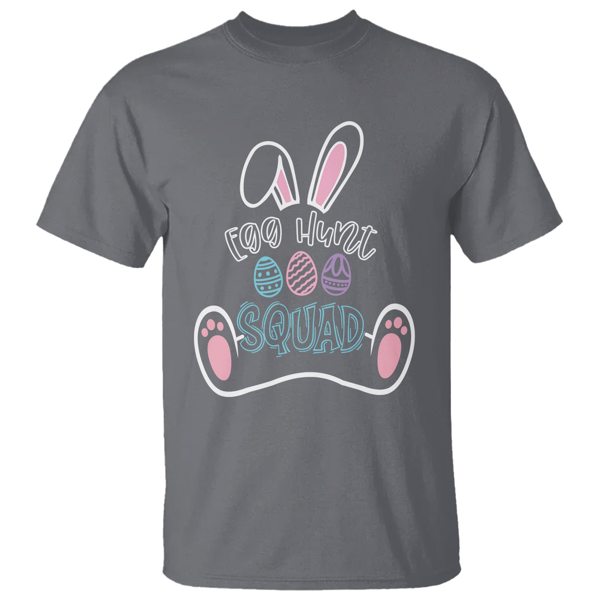 Easter Day T Shirt Egg Hunt Squad Funny Hunting Season - Wonder Print Shop