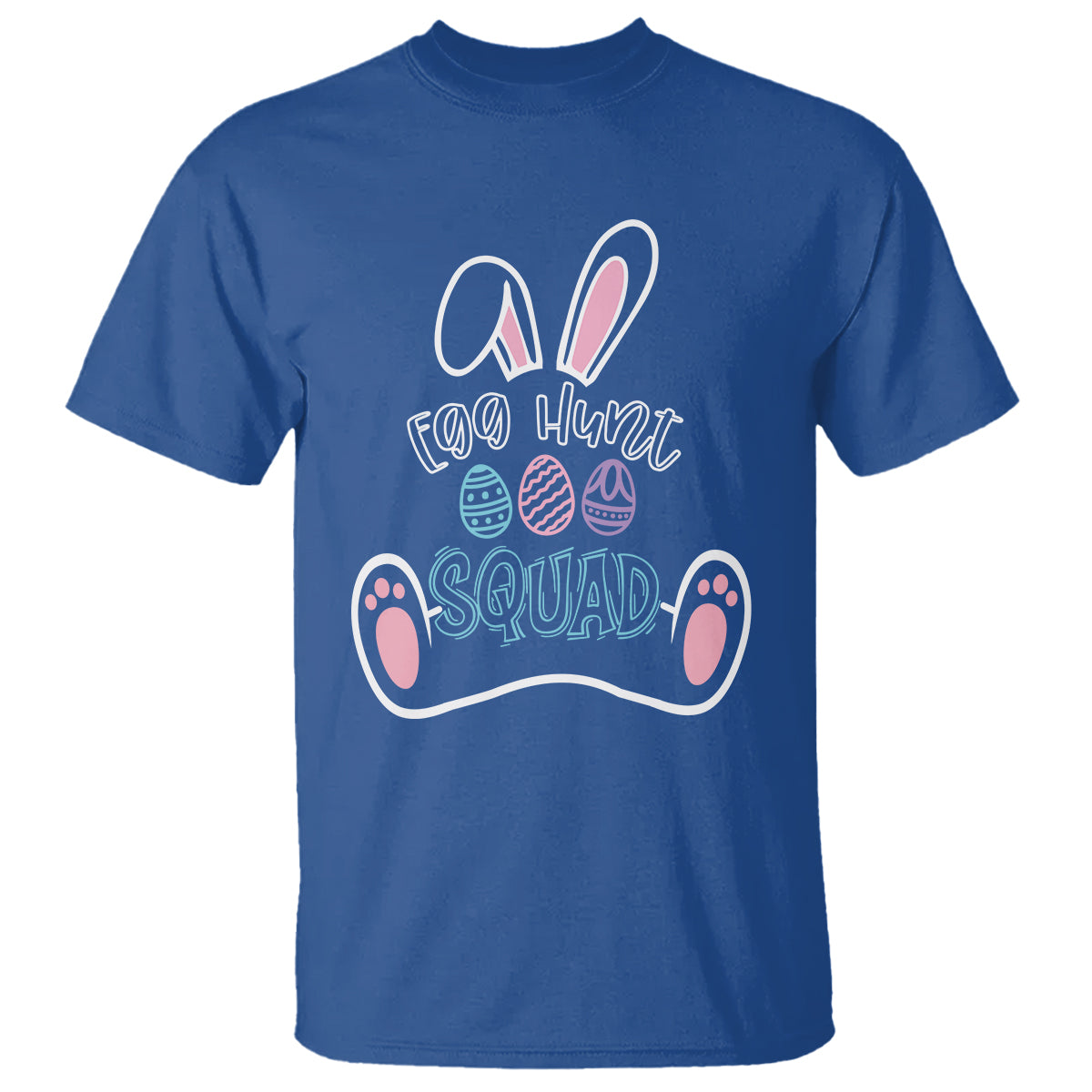 Easter Day T Shirt Egg Hunt Squad Funny Hunting Season - Wonder Print Shop