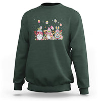 Easter Day Cute Gnomies Egg Hunting Sweatshirt - Wonder Print Shop