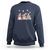 Easter Day Cute Gnomies Egg Hunting Sweatshirt - Wonder Print Shop