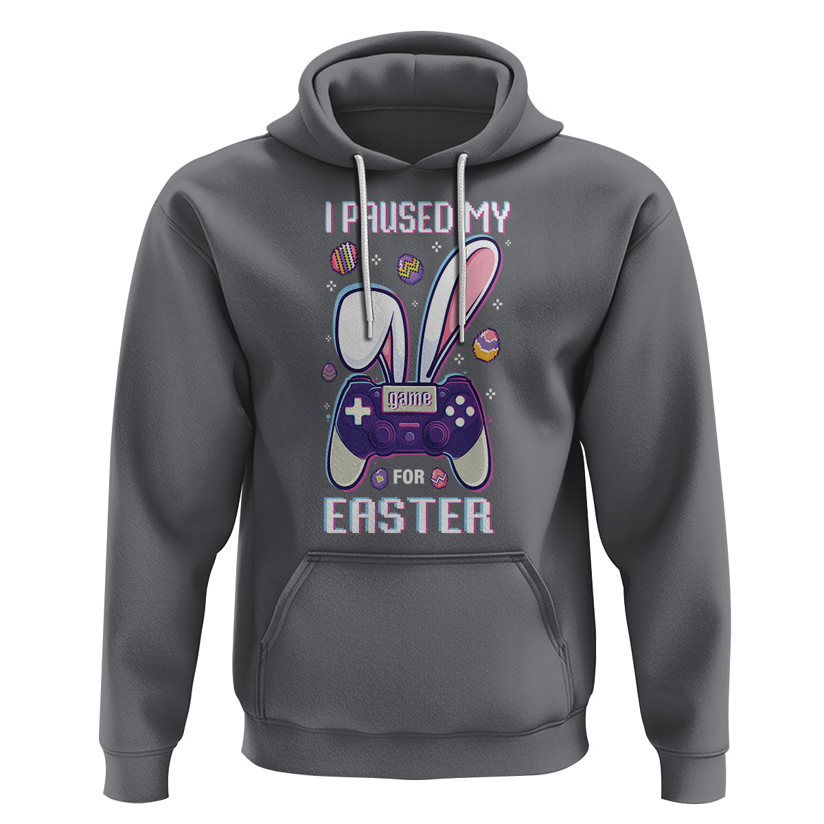 I Paused My Game For Easter Day Funny Gamer Hoodie - Wonder Print Shop