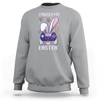 I Paused My Game For Easter Day Funny Gamer Sweatshirt - Wonder Print Shop