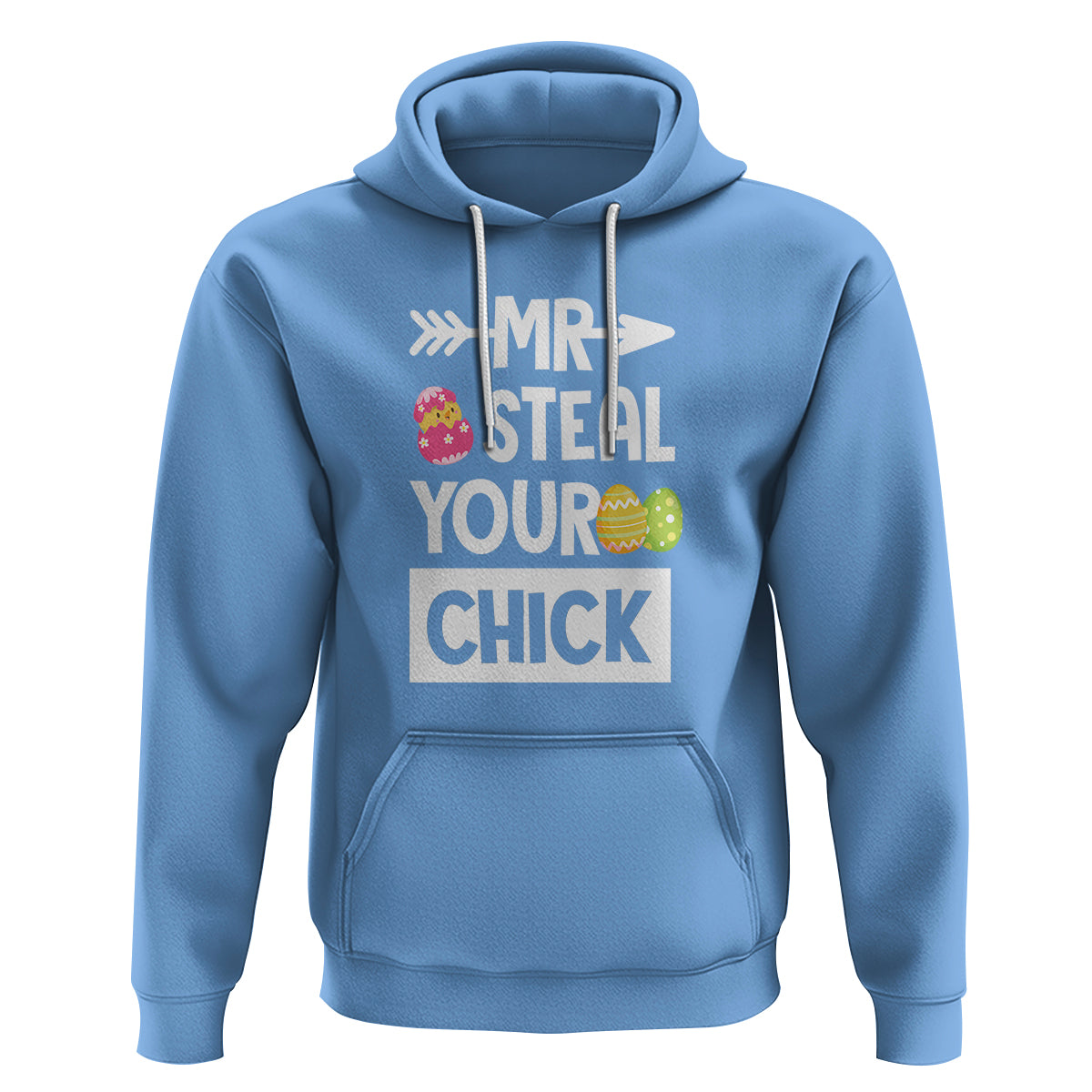 Easter Day Hoodie Mr. Steal Your Chick Funny Egg Baby Chicken - Wonder Print Shop