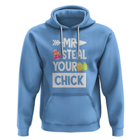 Easter Day Hoodie Mr. Steal Your Chick Funny Egg Baby Chicken - Wonder Print Shop