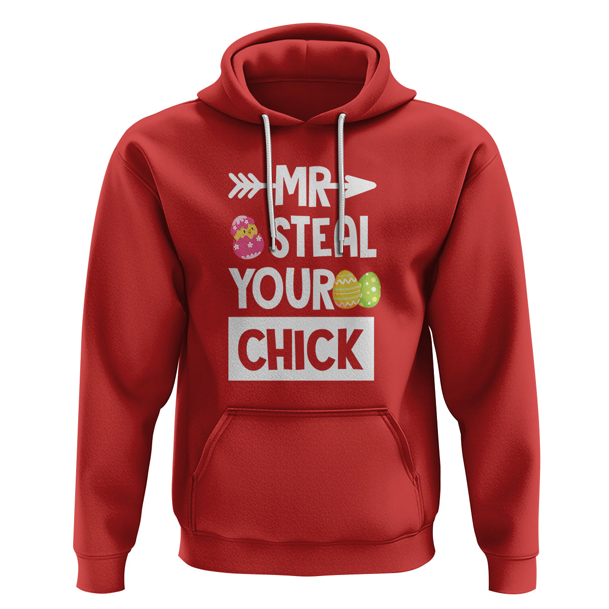 Easter Day Hoodie Mr. Steal Your Chick Funny Egg Baby Chicken - Wonder Print Shop