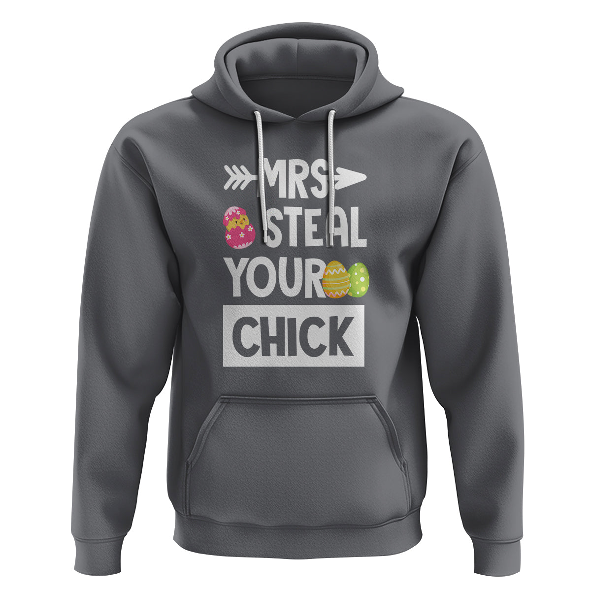 Easter Day Hoodie Mrs. Steal Your Chick Funny Egg Baby Chicken - Wonder Print Shop
