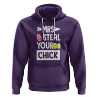 Easter Day Hoodie Mrs. Steal Your Chick Funny Egg Baby Chicken - Wonder Print Shop