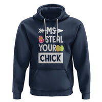 Easter Day Hoodie Ms. Steal Your Chick Funny Egg Baby Chicken - Wonder Print Shop