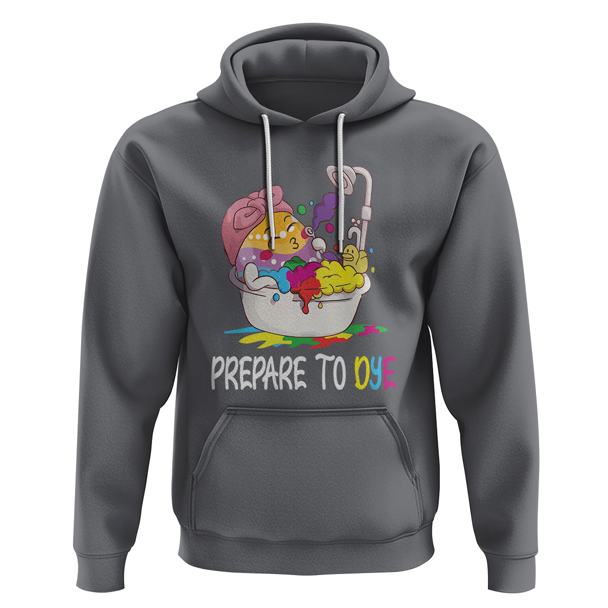 Funny Easter Day Hoodie Prepare To Dye Sunday Egg Hunting - Wonder Print Shop