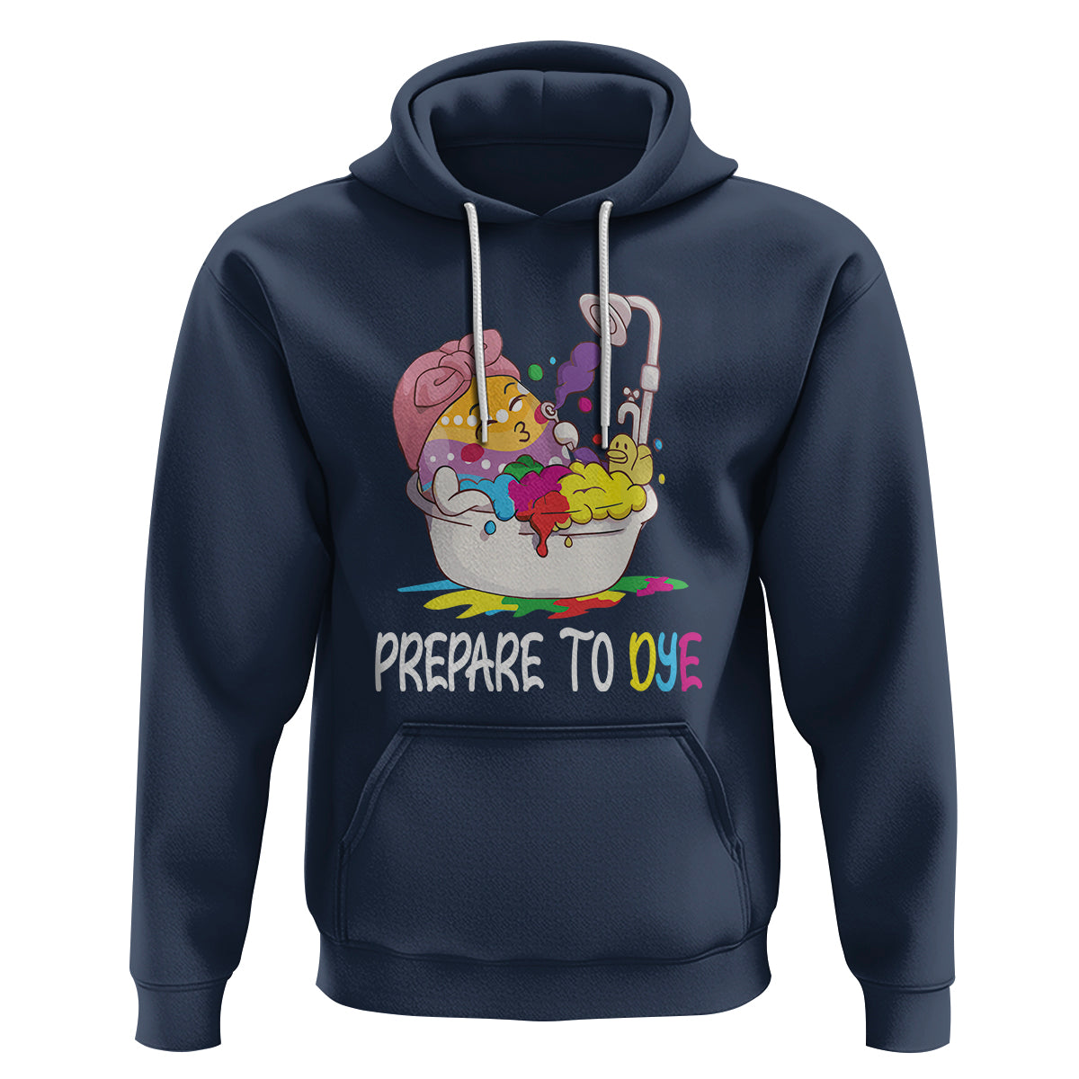 Funny Easter Day Hoodie Prepare To Dye Sunday Egg Hunting - Wonder Print Shop