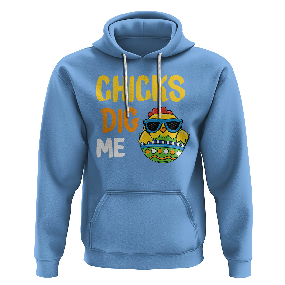 Easter Day Hoodie Chicks Dig Me Funny Baby Chicken - Wonder Print Shop