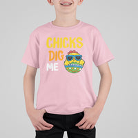 Easter Day T Shirt For Kid Chicks Dig Me Funny Baby Chicken - Wonder Print Shop
