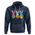 Easter Day Hoodie Cute Bunny French Bulldogs Frenchie Dog Lover - Wonder Print Shop