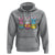 Easter Day Hoodie Cute Bunny French Bulldogs Frenchie Dog Lover - Wonder Print Shop