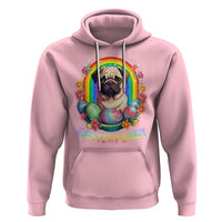 Easter Day Hoodie Easterpuggy Funny Pug Dog Lover Egg Basket - Wonder Print Shop