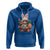 Easter Day Hoodie Cute Bunny Cat Lover Eggs Basket - Wonder Print Shop