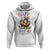 Easter Day Hoodie Cute Cat Bunny Costume Egg Basket - Wonder Print Shop