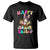 Easter Day T Shirt Cute Cat Bunny Costume Egg Basket - Wonder Print Shop