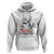 Easter Day Cute Bunny Shark Egg Basket Hoodie - Wonder Print Shop