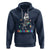 Easter Day Hoodie Eggasaurus Stegosaurus Dinosaur Egg Bunny - Wonder Print Shop