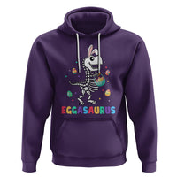 Easter Day Hoodie Eggasaurus Stegosaurus Dinosaur Egg Bunny - Wonder Print Shop
