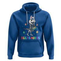 Easter Day Hoodie Eggasaurus Stegosaurus Dinosaur Egg Bunny - Wonder Print Shop