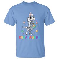 Easter Day T Shirt Eggasaurus Stegosaurus Dinosaur Egg Bunny - Wonder Print Shop