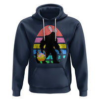 Easter Day Funny Bigfoot Bunny Egg Basket Hoodie - Wonder Print Shop