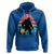 Easter Day Funny Bigfoot Bunny Egg Basket Hoodie - Wonder Print Shop