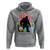 Easter Day Funny Bigfoot Bunny Egg Basket Hoodie - Wonder Print Shop