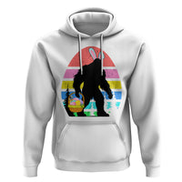 Easter Day Funny Bigfoot Bunny Egg Basket Hoodie - Wonder Print Shop