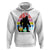 Easter Day Funny Bigfoot Bunny Egg Basket Hoodie - Wonder Print Shop