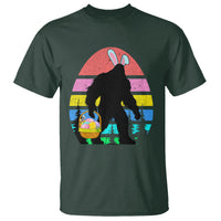Easter Day Funny Bigfoot Bunny Egg Basket T Shirt - Wonder Print Shop