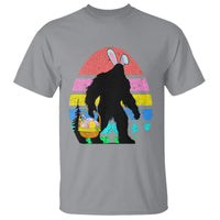 Easter Day Funny Bigfoot Bunny Egg Basket T Shirt - Wonder Print Shop