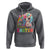 Easter Day Cute Unicorn Bunny Egg Basket Hoodie - Wonder Print Shop