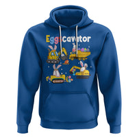 Easter Day Hoodie Eggscavator Egg Hunt Construction Trucks Toddler Boys - Wonder Print Shop
